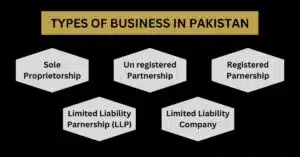 types of business in pakistan