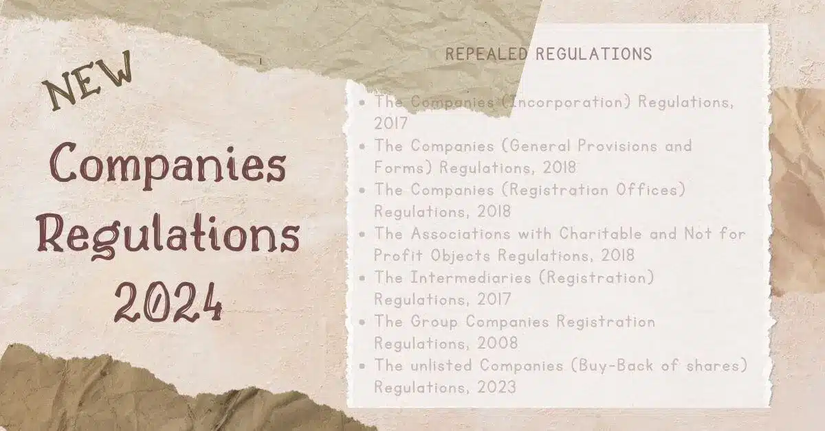 Companies Regulations 2024